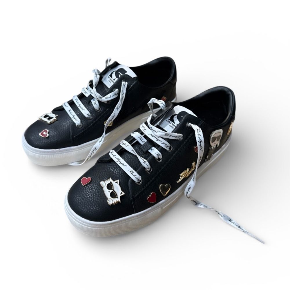 NWOB Karl Lagerfeld Paris Cate Pins lace up sneaker
